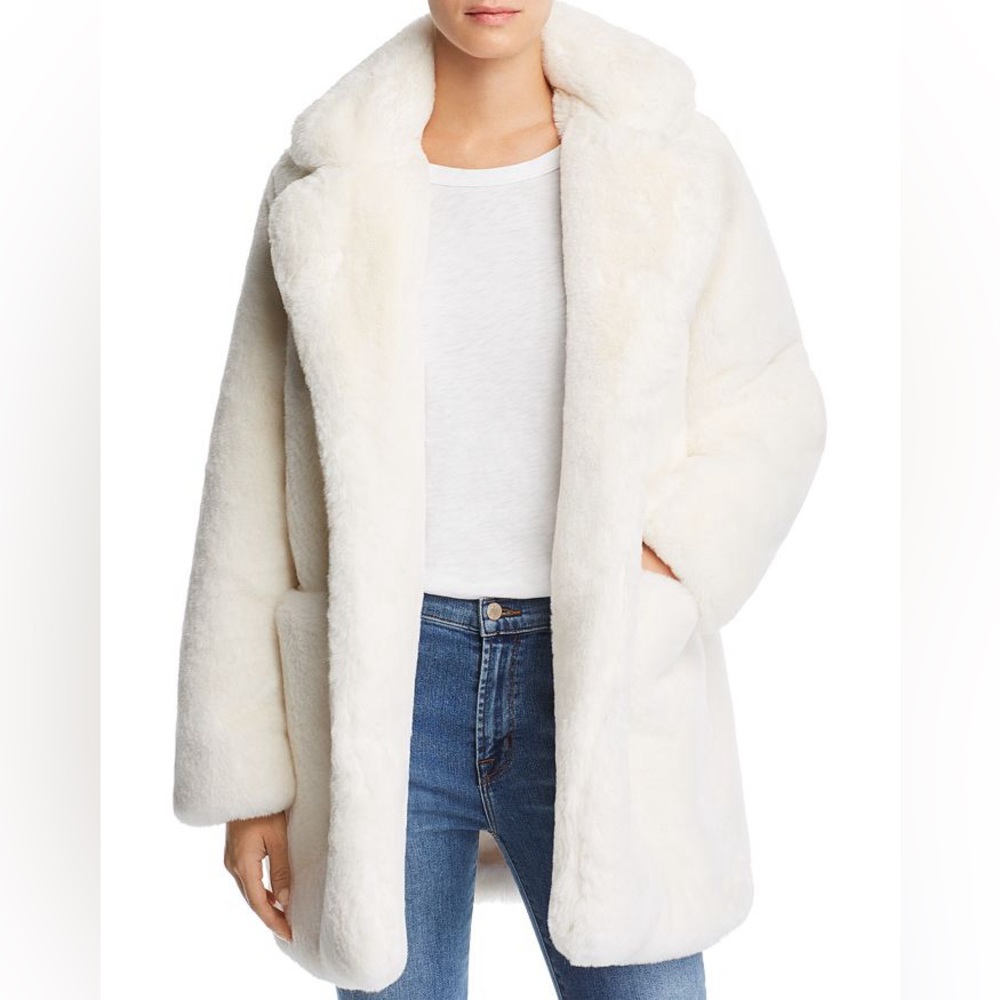 NWOT Apparis Sophie Faux Fur Coat